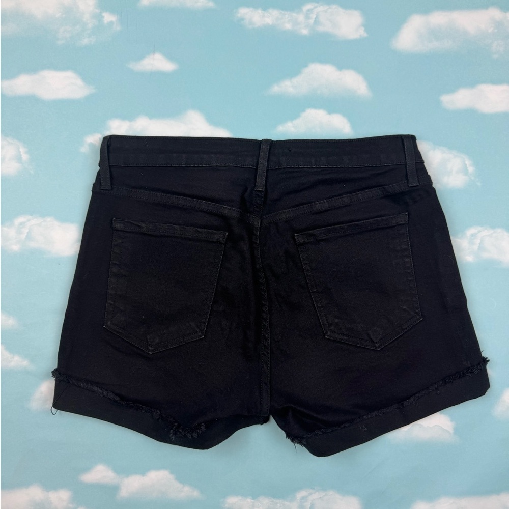 Just Black Jean Shorts